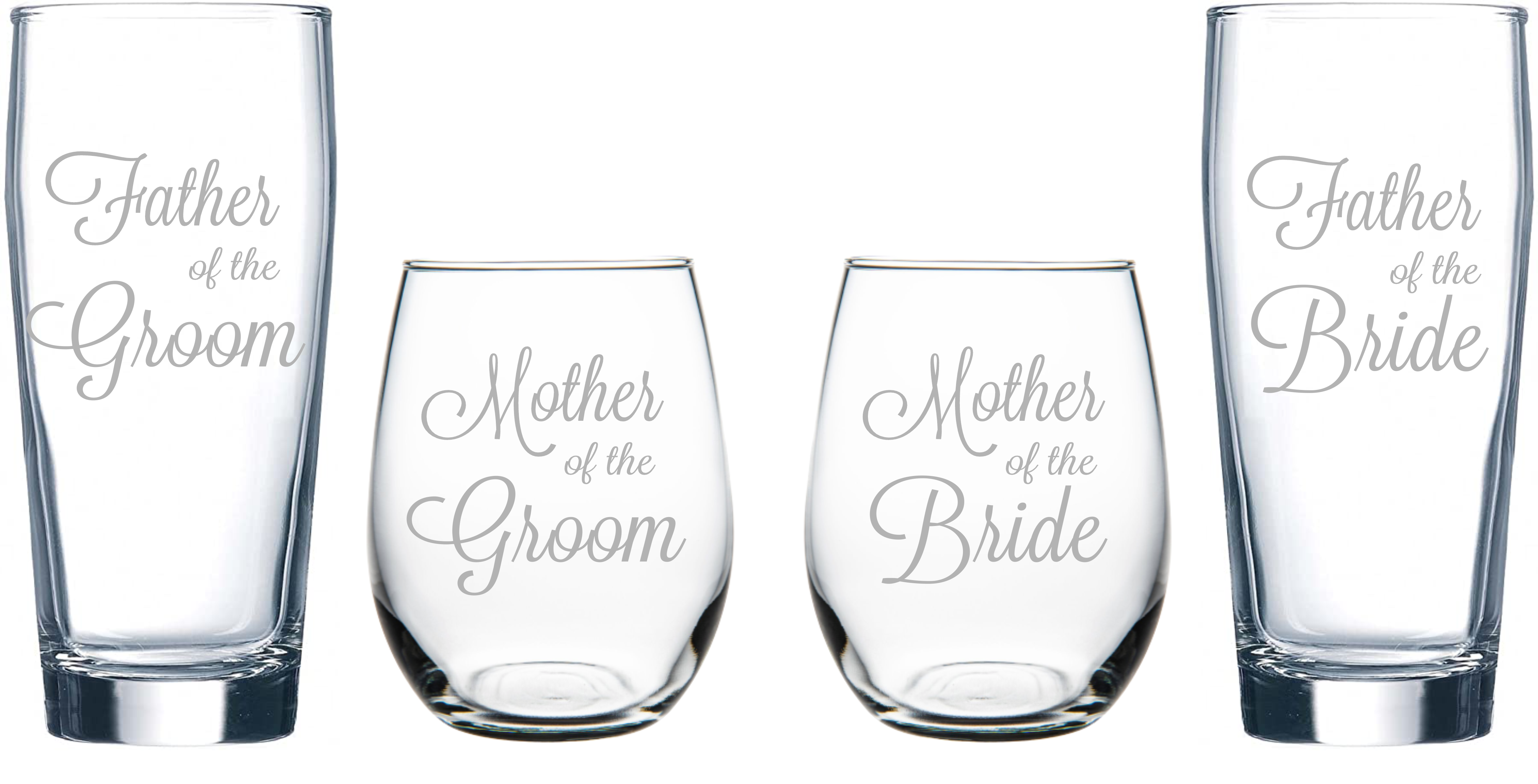 http://cmpersonalgifts.com/cdn/shop/products/motherfatherbridegroomstemlessbeachersetof4.png?v=1587853500