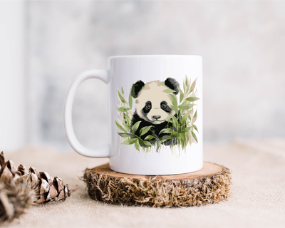 Panda Ceramic Coffee Mug - Panda Themed Gift for Men and Women - 15 oz.
