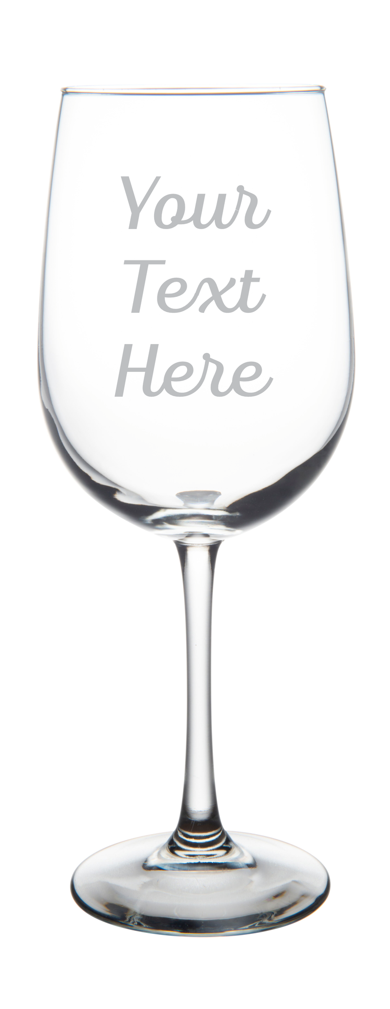 Custom Text 19 oz.  Wine Glass - Personalized Gift for Women and Men
