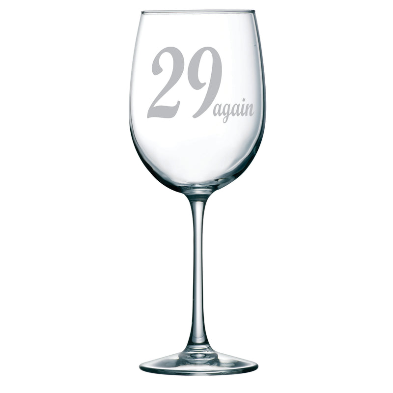 29 Again Wine Glass, 19 oz.