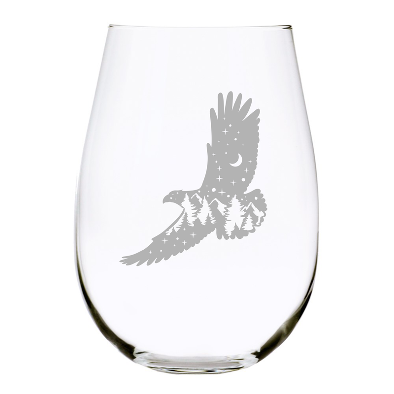 Eagle (E2) stemless wine glass, 17 oz.