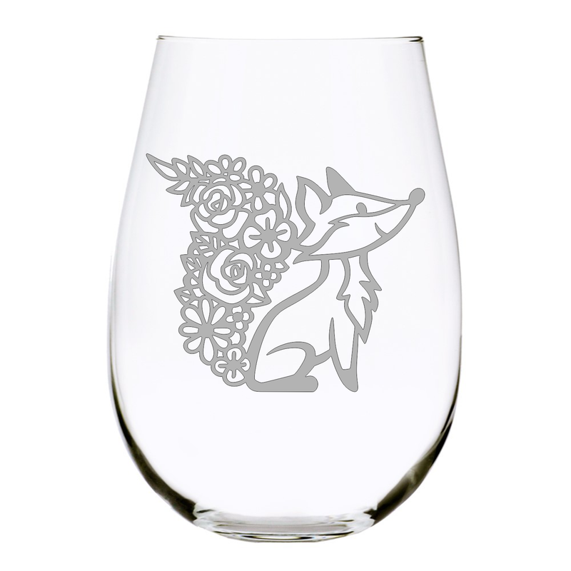 Fox (F3) stemless wine glass, 17 oz.
