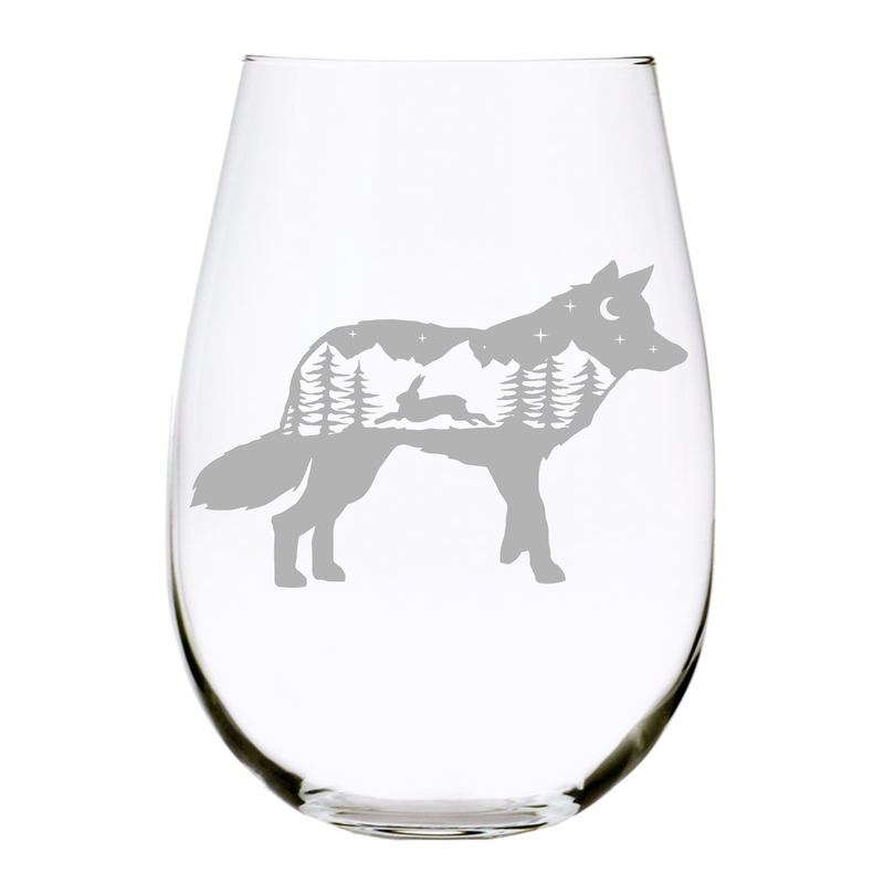 Fox (F6) stemless wine glass, 17 oz.