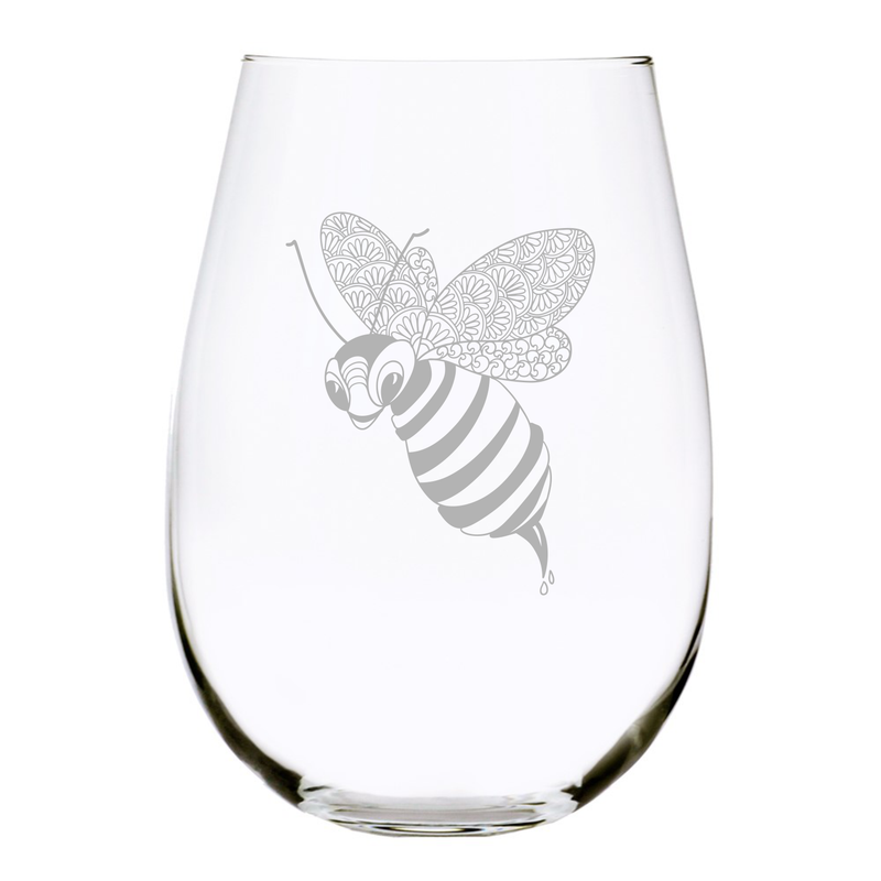 Hornet stemless wine glass, 17 oz.