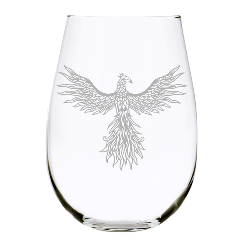 Phoenix stemless wine glass, 17 oz.