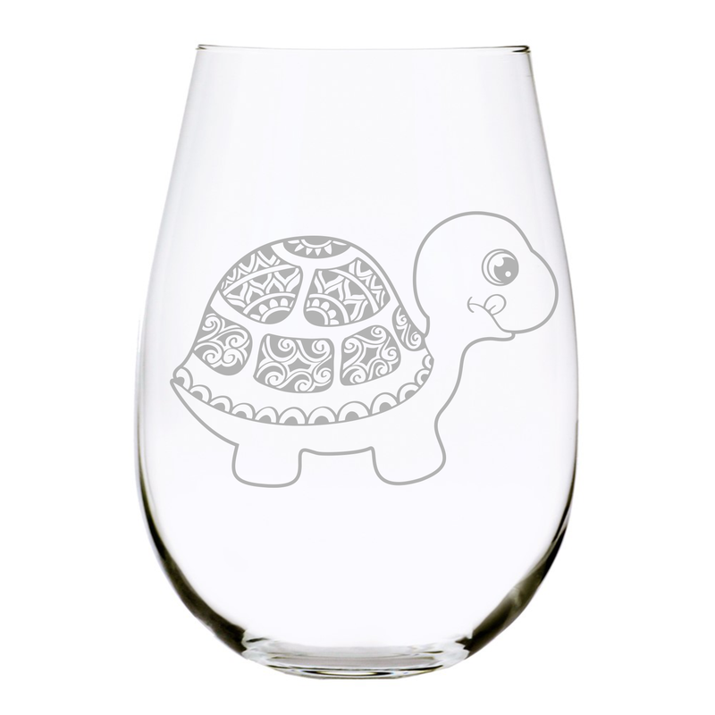 Turtle (T2) stemless wine glass, 17 oz.